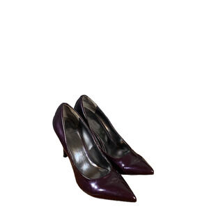 Nine West Women’s Purple Patent Leather Pointed Toe Heels Size 8.5